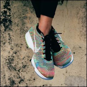 Size 8.5 Nike Flyknit Zoom Women’s Shoes